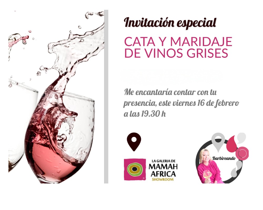 Cata y Maridaje de Vinos Grises